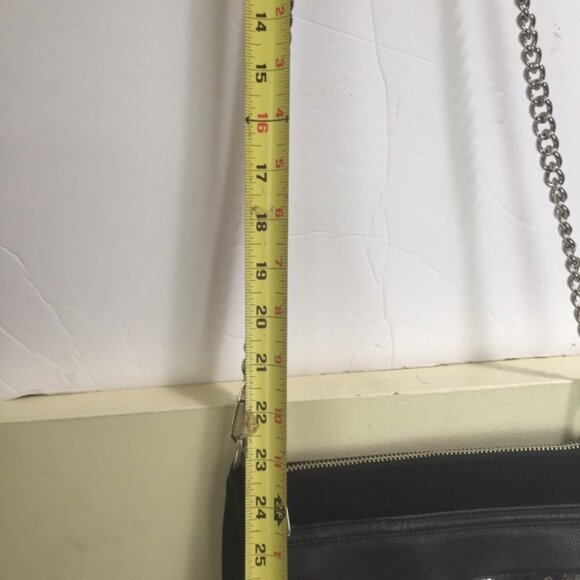 Rebecca Minkoff NEW Sequinned Mini Mac Leather Canvas Crossbody Shoulder Bag Zip - Picture 15 of 16